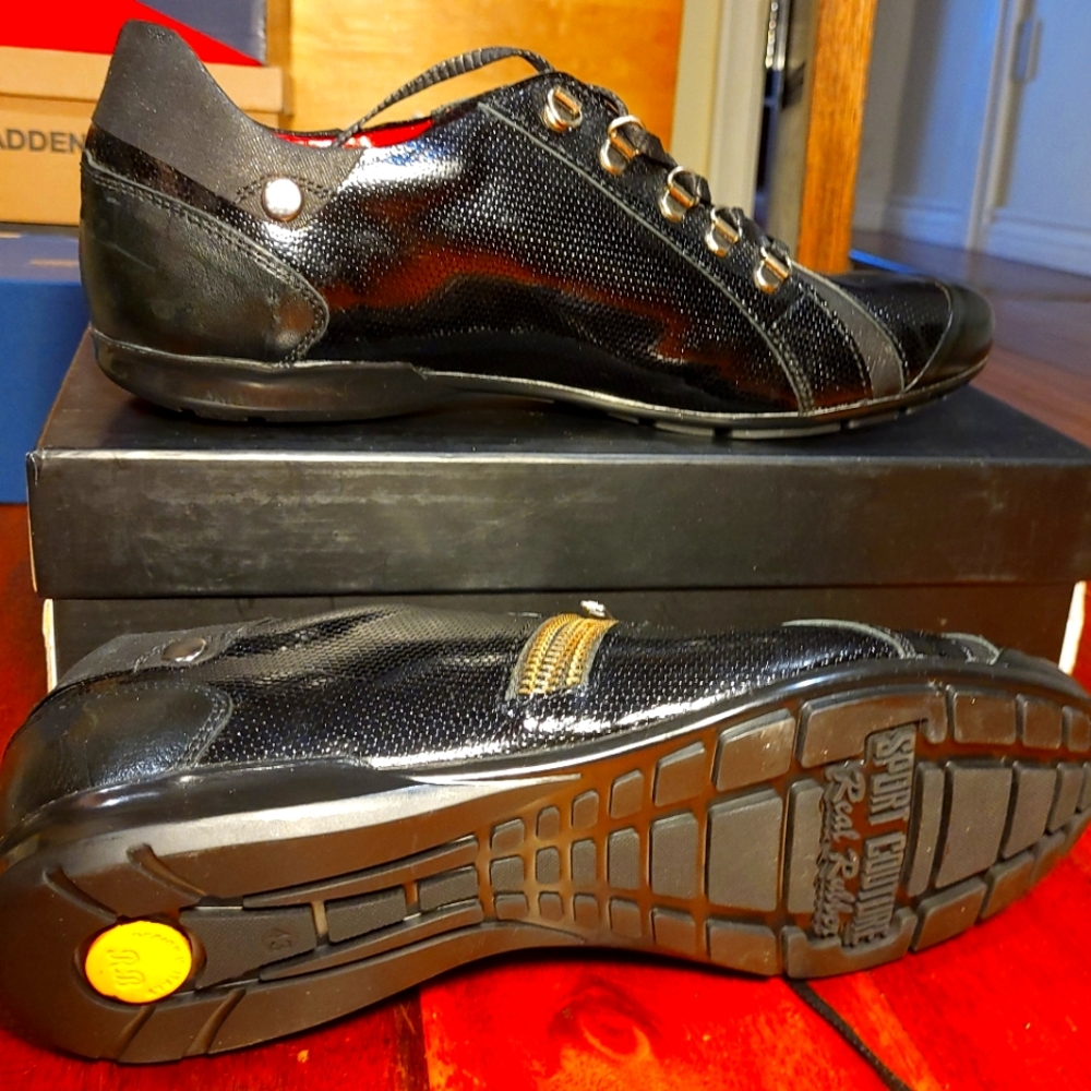 Smart black  leather men Italian shoes mondo footwear -  Limited Collection Size